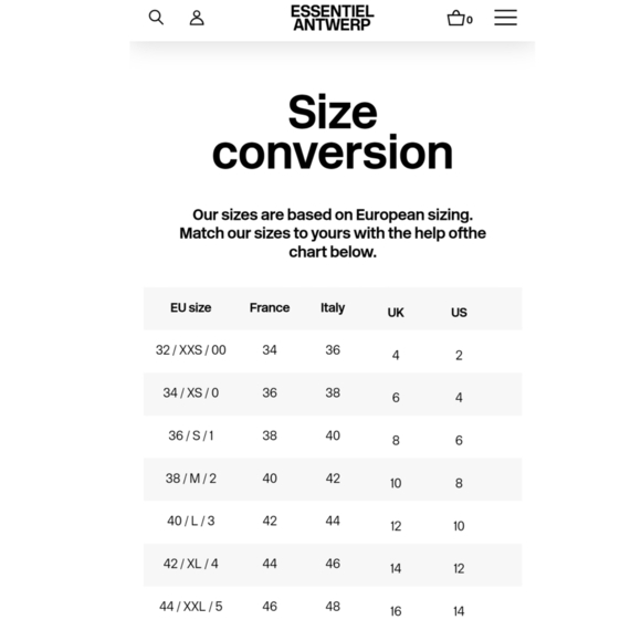 Essentiel Antwerp Blue and White Striped Button Down Shirt Size 10 - Picture 3 of 8